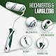 Farbwalzen Set – 10 Stück 10 cm Farbroller mit 12 mm Flor + 3K Bügel | Malerrollen für Wandfarbe, Kanten & Detailarbeiten | Profi-Malerwerkzeug für Innenbereiche