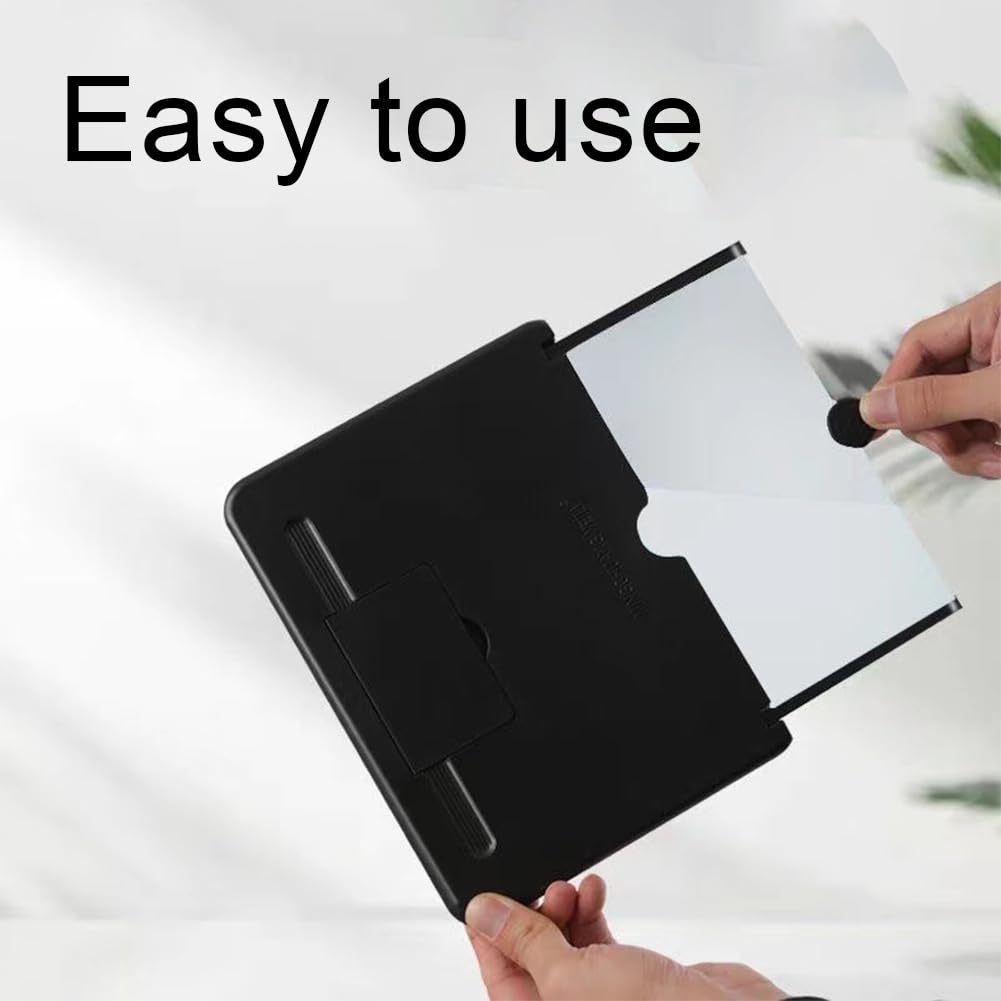 Téléphone Agrandisseur Ecran, Loupe Grossissante pour Téléphone, 3D Amplificateur D'écran, Loupe pour Écran de Téléphone, Compatible avec Tous Les Smartphones, 14 Pouces, Noir