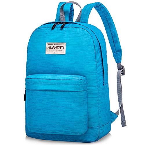 Preisvergleich Produktbild RLANDTO Schulrucksack für Jugendliche, wasserfeste stilvolle Schultasche Teenager Reise Daypack Laptop Backpack für Mädchen Schule
