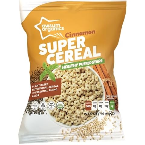 Awsum Snacks SUPERCEREAL Cinnamon & Chia Seeds 6oz Cover