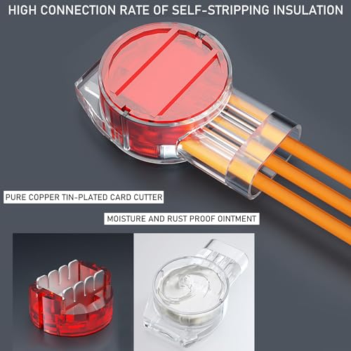 Conectores de cable de telefono para solucionar cortes de red terminales impermeables UY K1 6