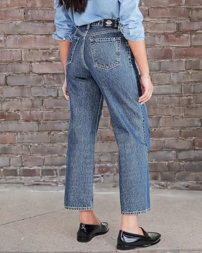 DOCKERS Women's High Straight Fit Jeancut Pant4