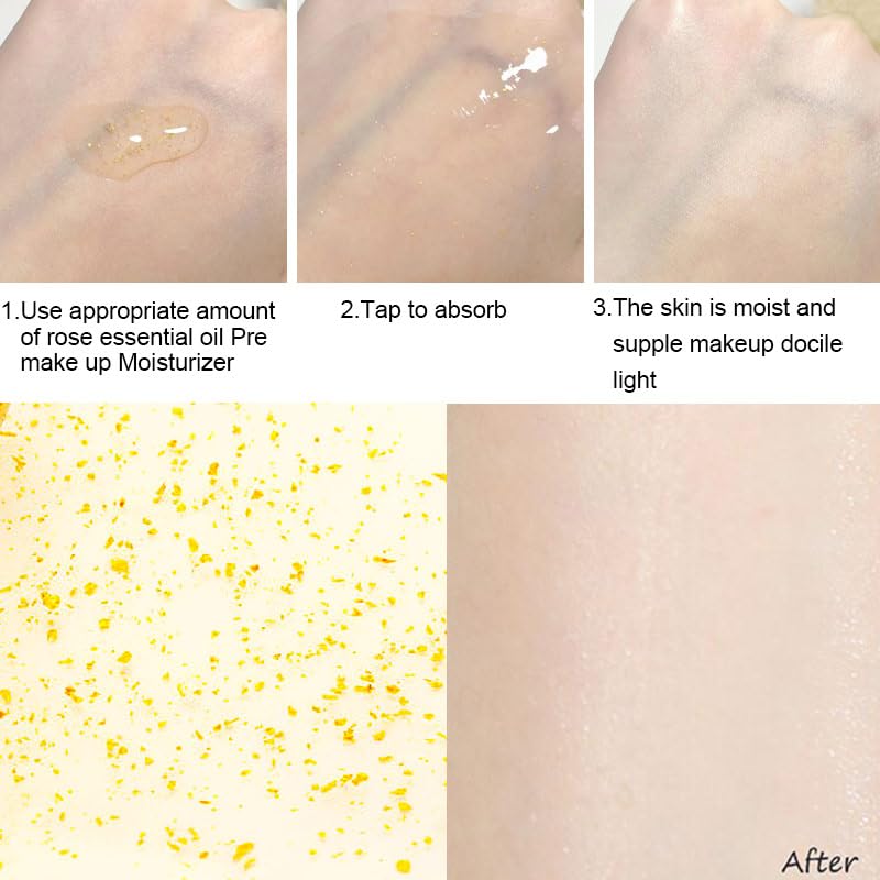 Miniatura 4 de Juego de imprimación líquida, cobertura completa, control de aceite, transpirable, invisible, corrector con base facial, esponja de maquillaje