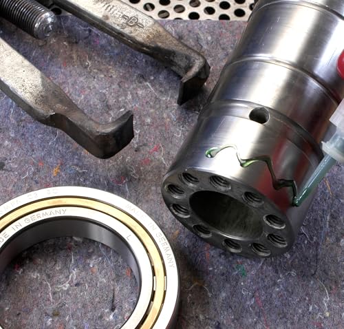 Image of LOCTITE 648-50ml, high strength retaining compound for mounting gears & sprockets on gearbox, shafts & rotors on electric motor shafts, works on slightly oily surfaces, high temperature resistant