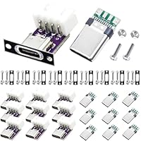 Amazon.co.jp: Youmile 20個 USBタイプCテストボード オス＆メス