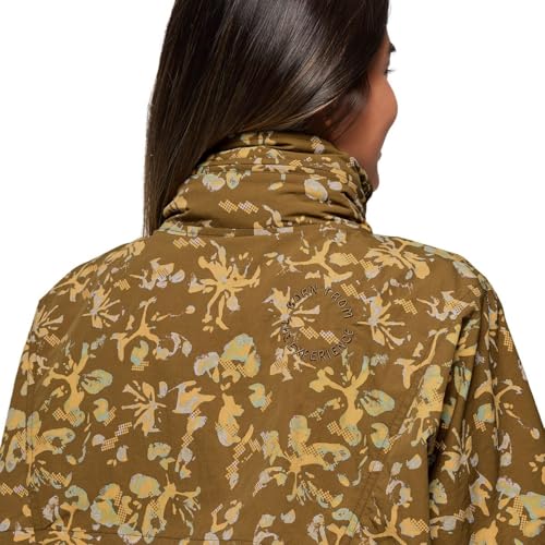 Prana Encinitas Windbreaker - Women's, Retro Olive DigibLoleom, L3