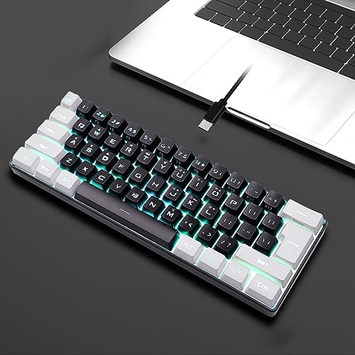 Teclado Gamer XUMIUZIY87u0s36zgd-12 USB-C 60% miniatura 7