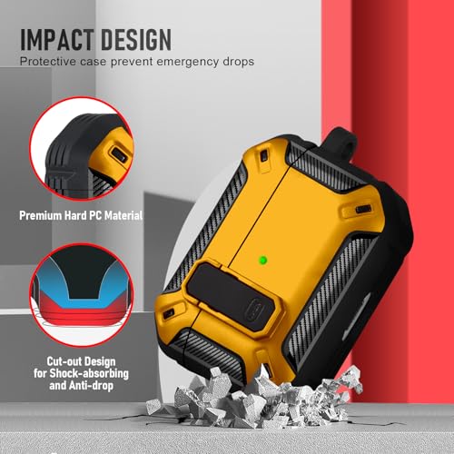 Image of Compatible with Airpods Pro 3 Case(2025),for Airpods Pro 3rd Generation Cases Cover with Keychain Cleaner Kit Soft Silicone Shockproof Cover for Women Men