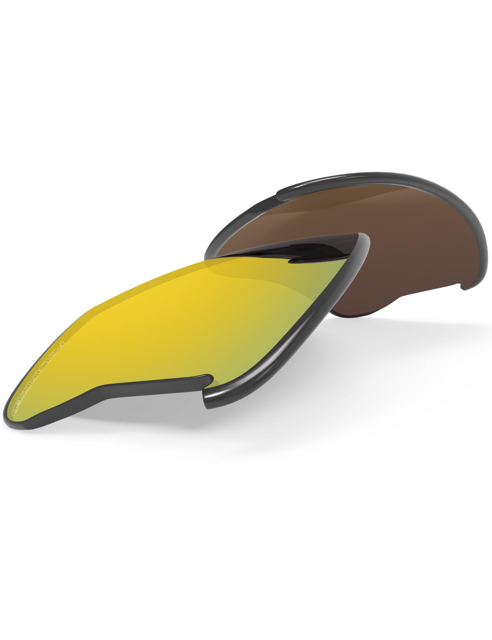 BlazerBuck Anti-salz Polarisierte Ersatzgläser für Oakley Flak Jacket XLJ