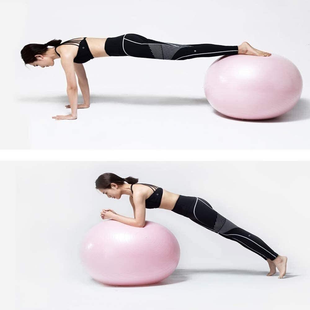 Piłka do fitnessu Piłka do jogi Piłka do pilatesu na siłowni Piłka porodowa Home Fitness Trening równowagi Piłka wspomagająca poród.(Purple,65cm)
