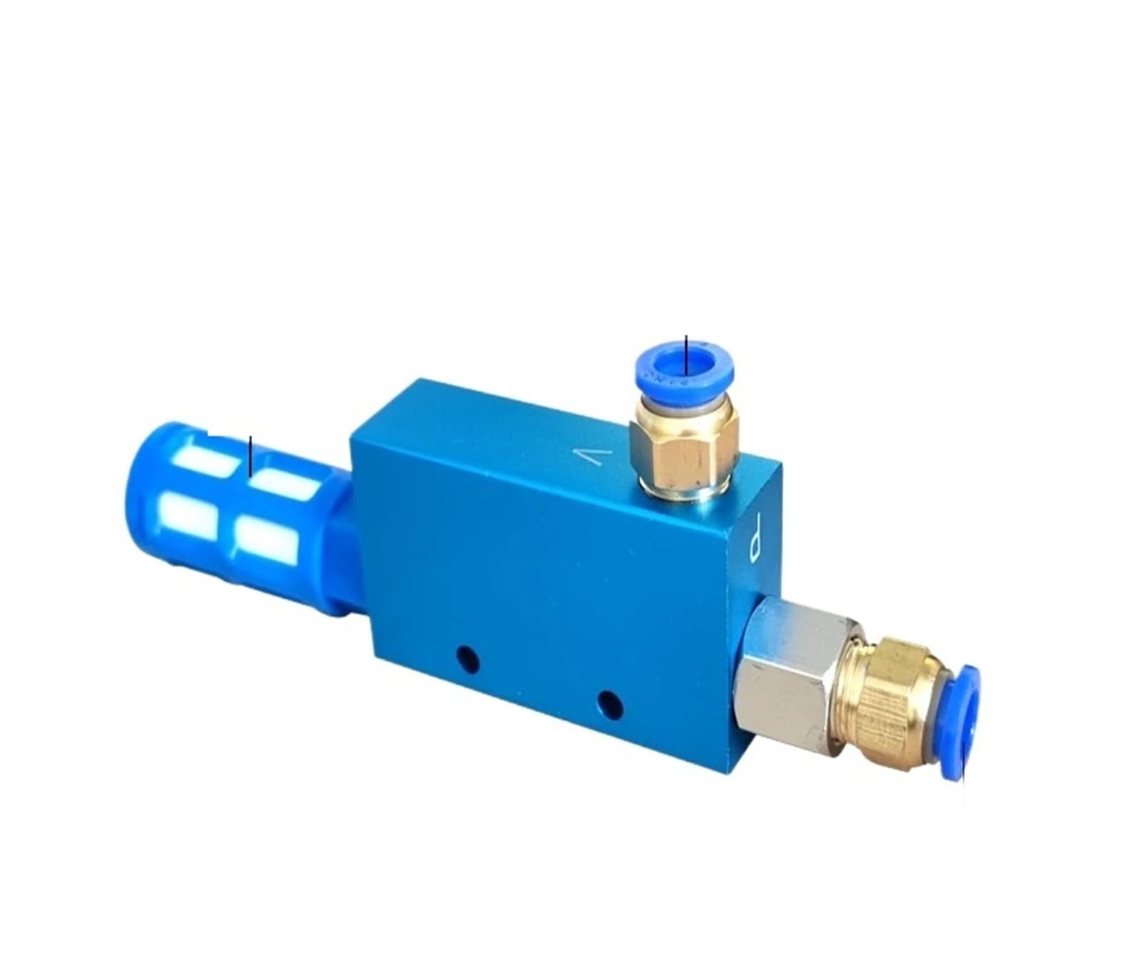 Tqska One Color Vacuum Generator Ev10 15 20 25 30Hs Pneumatic Suction Negative Pressure Generator Suction Cup Control Vacuum Valve