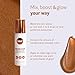Indeed Labs Nanobronze Bronzing Drops | Face & Body Self Tanner for Pale Skin | Easy Self Tanner with Hyaluronic Acid, Pea, Cacao, & Giant Kelp Extracts | Fragrance-Free, Natural Tan, (1 Fl Oz)