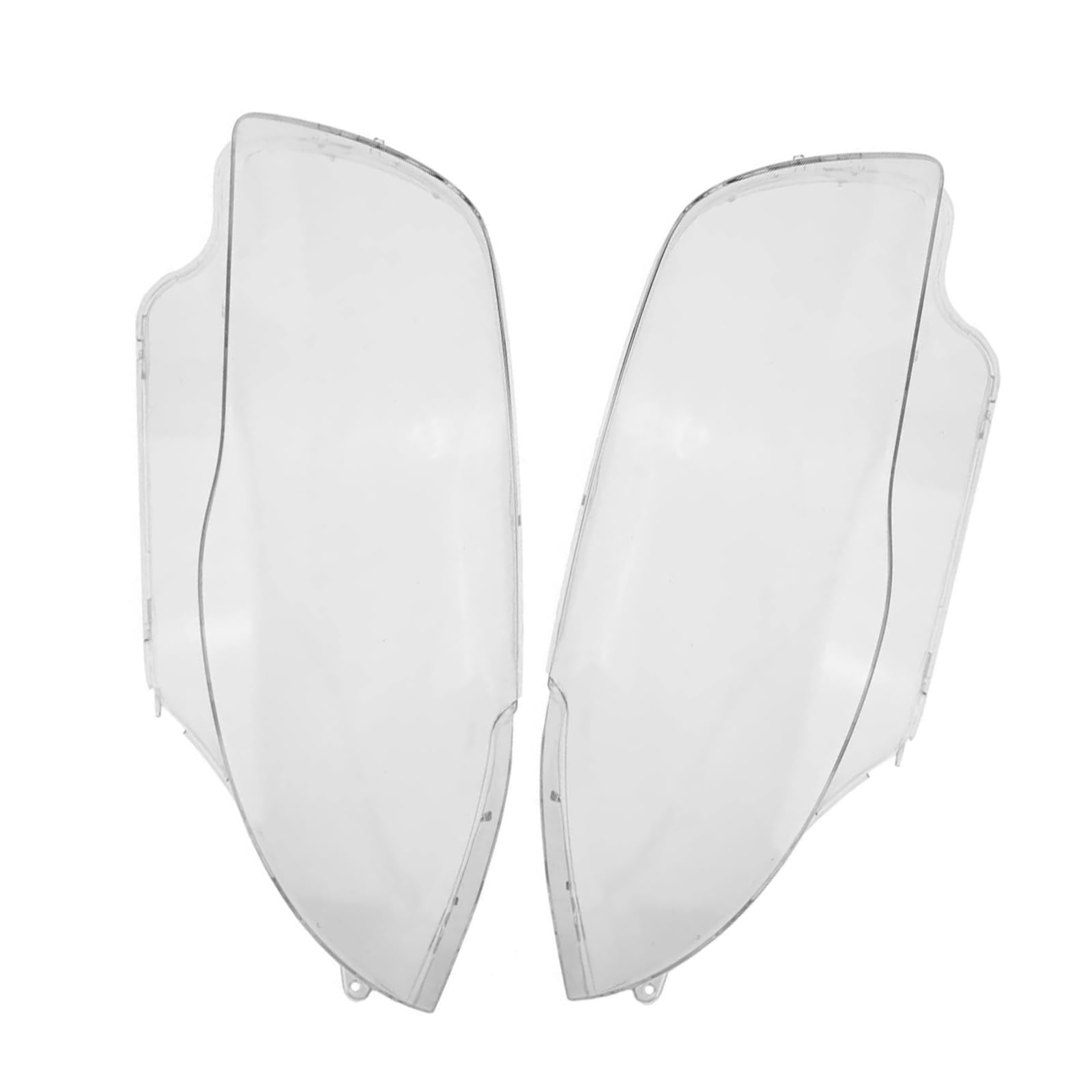 Topteng 2PCS Front Headlight Glass Clear Cover passend für BMW 1-Series E81 E82 E87 E88 2003-2011