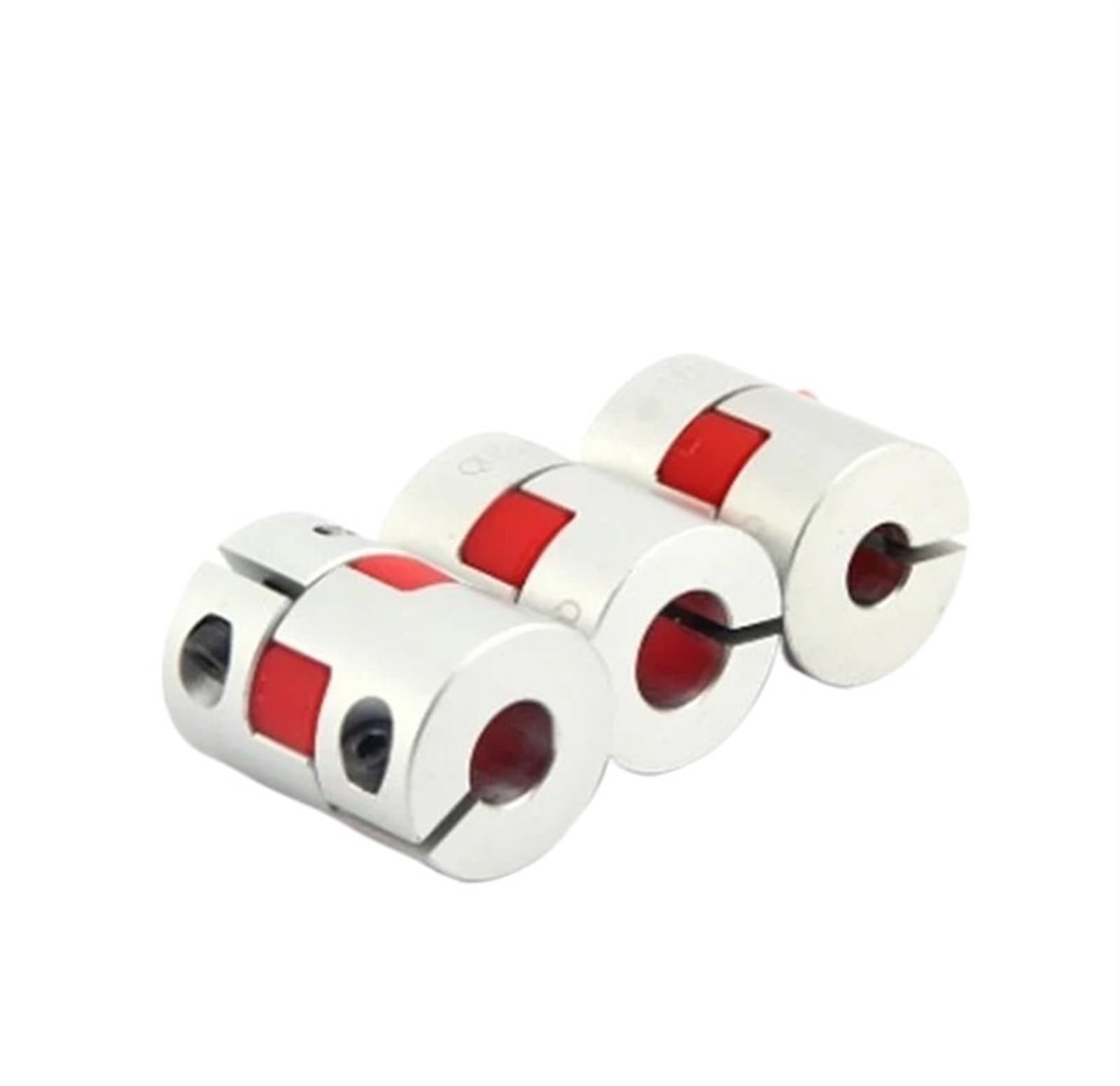 Rigid coupling,Stainless steel rigid coupling 1pcs D30L35 Aluminum Alloy Plum Coupling High Torque Servo Motor Ball Screw CNC Bed Elastic Couple(10X10)