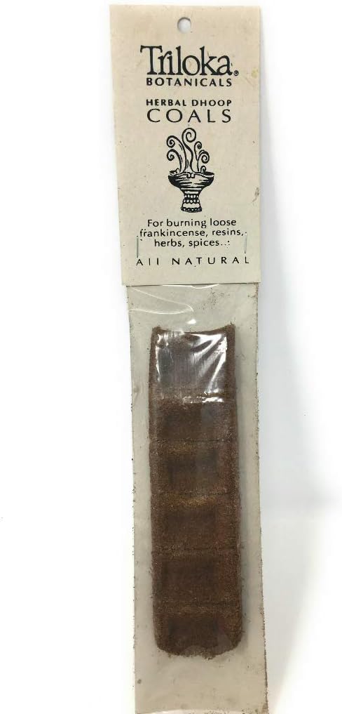 Triloka, Incense Herbal Coals, 6 Count