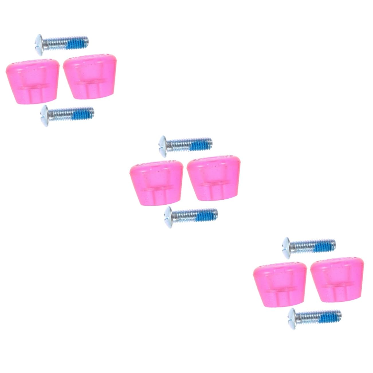 Frenos de patines de 4 ruedas con tapones portátiles de repuesto duraderos