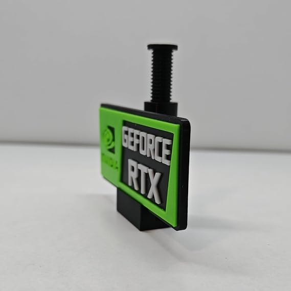 حامل بطاقة رسوميات قابل للتعديل مع شعار Nvidia Geforce RTX