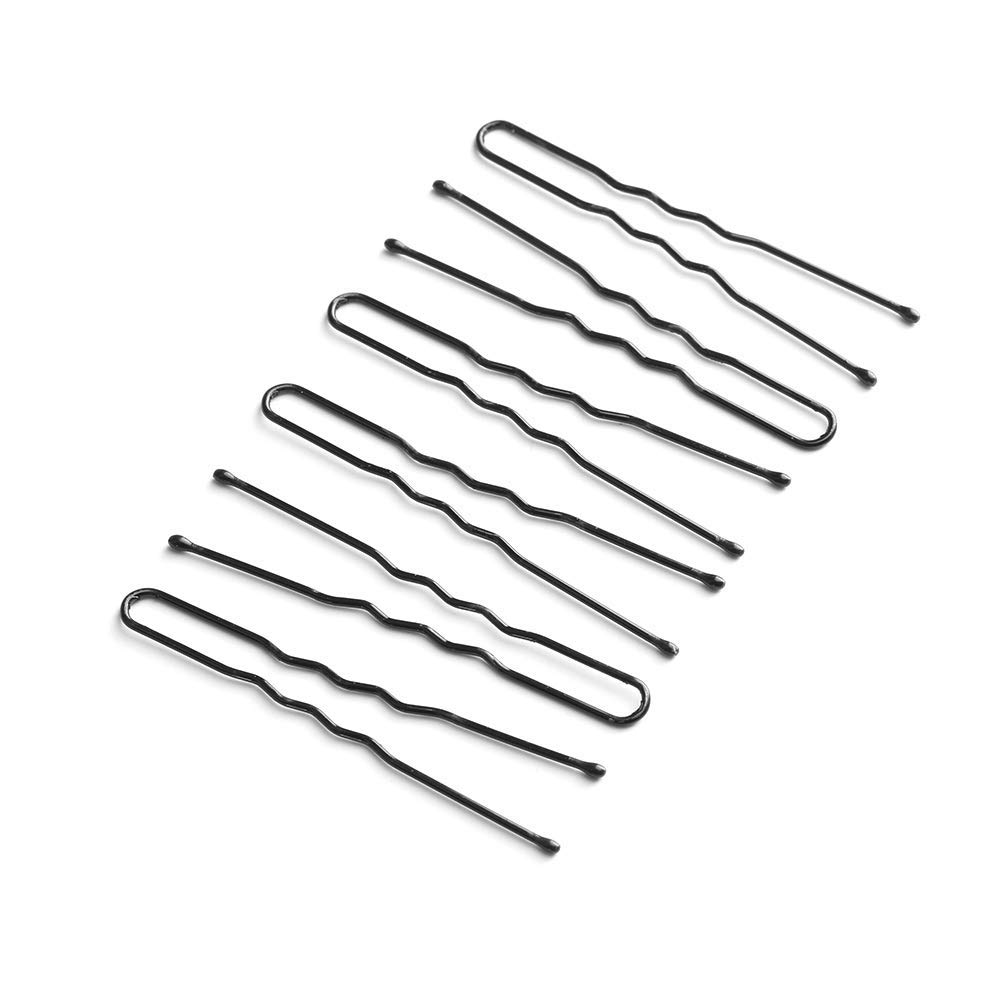 Bobby Pins U Pins Bridal Hairstyle Tools Accessories Women Hairclips for Hair Bun Decoration Black(100 pcs)