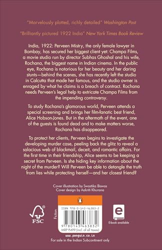 Image of The Star from Calcutta: Historical Mystery, Crime Thriller, Indian Historical Fiction set in 1920s Bombay's silent film era | Perveen Mistry Series