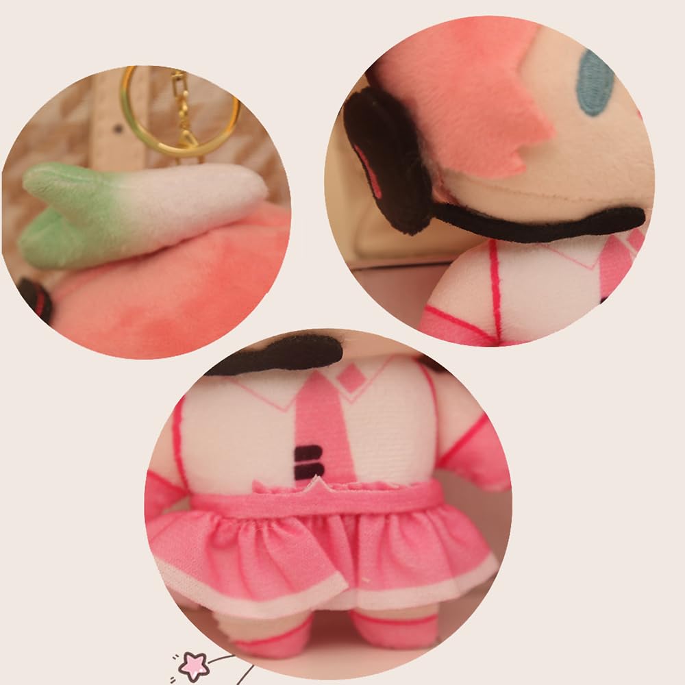 初音ミク コラボ ピンク ぬいぐるみ】セガ 初音ミク Project DIVA