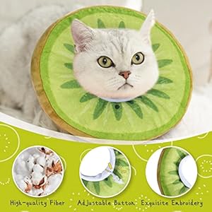 ANWA-Adjustable-Cat-Cone-Collar-Soft-Cute-Cat-Recovery-Collar-Cat-Cones-After-Surgery-for-Kittens - Cucciolini Doodles ANWA-Adjustable-Cat-Cone-Collar-Soft-Cute-Cat-Recovery-Collar-Cat-Cones-After-Surgery-for-Kittens