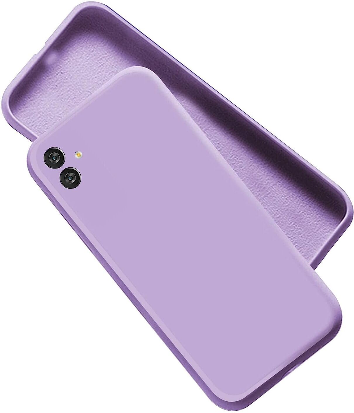 A rtistque Liquid Silicone Back Cover Case for Samsung Galaxy M04 / Samsung Galaxy F04 / Samsung Galaxy A04e Shockproof TPU Soft Flexible with Camera Protection - Purple (B0CC634T53) Amazon Price History, Amazon Price Tracker