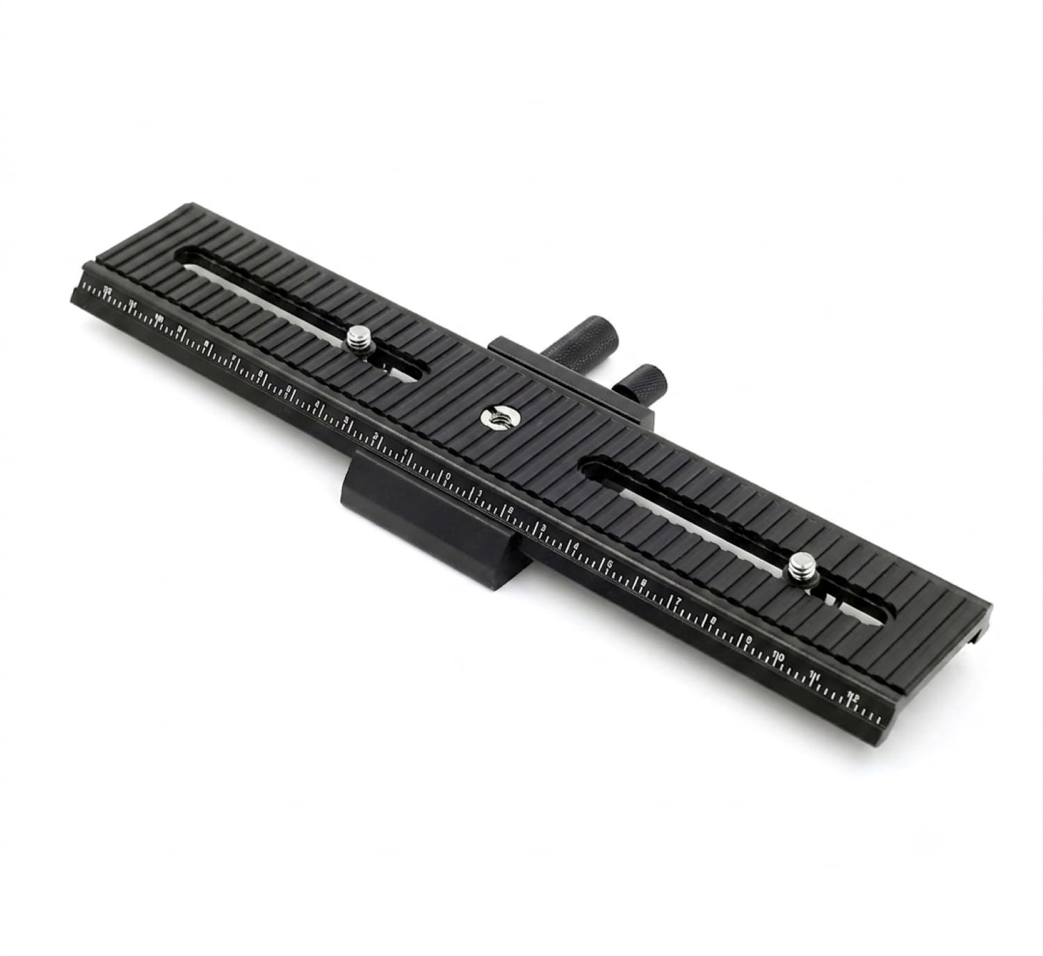 ayex Sanie regulacyjne LP-02 szyna makro do 2 kamer z przyłączem 1/4 cala, 24 cm, odległość regulacji