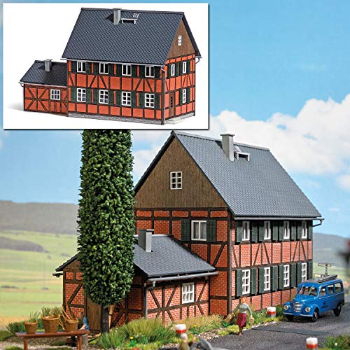 Preisvergleich Produktbild Busch 1657 H0 Wohnhaus mit Anbau