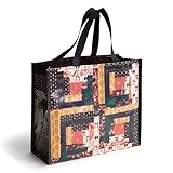 Vera Bradley Square Market Tote, Paisley Key Patchwork