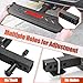 COMNOVA Truck Hitch Step for 2 Inch Receiver, Heavy-Duty Carbon Steel Tow Hitch Step with Anti-Rust Coating, Easy Install 6