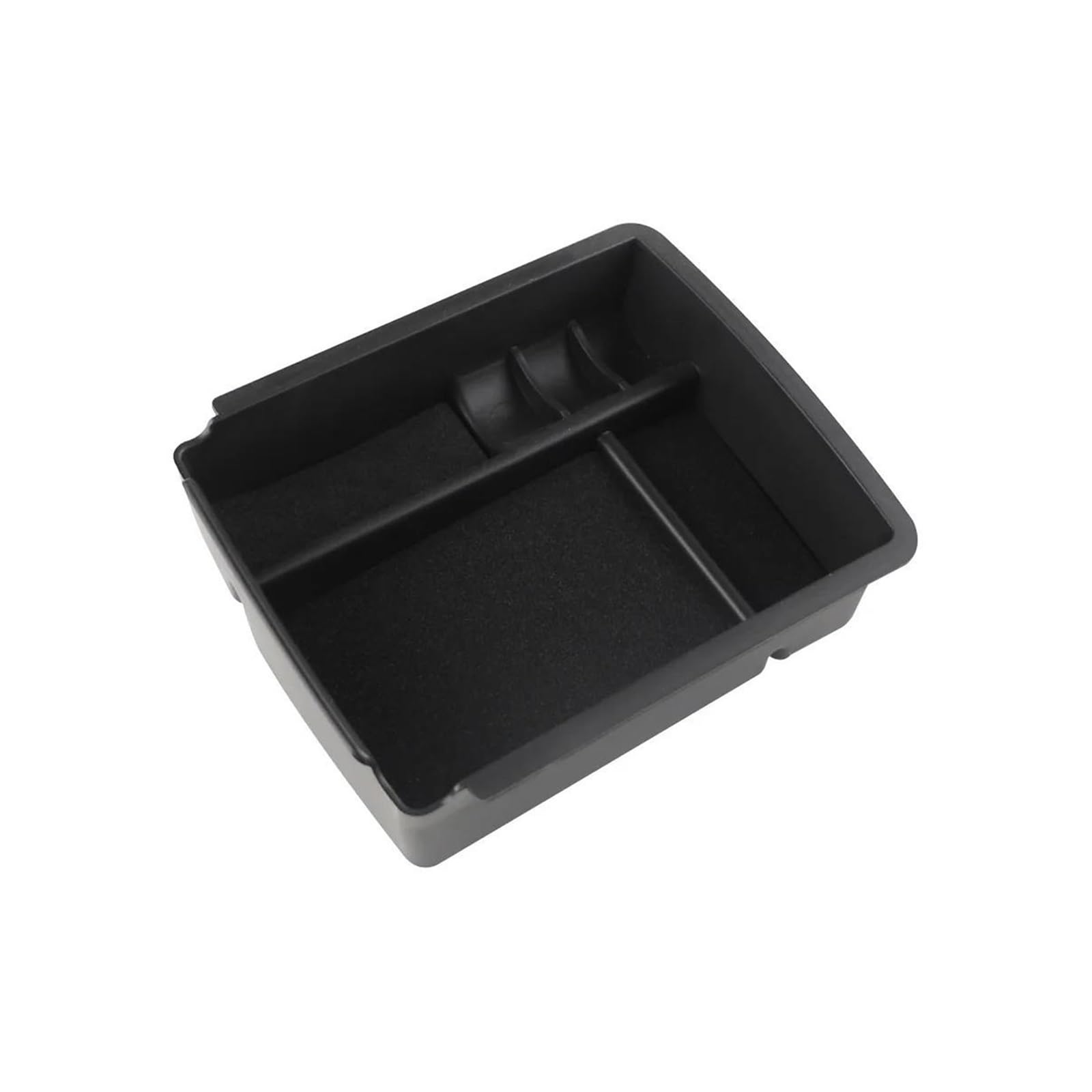 RESPUNEKBAH Armrest Storage Box Tray Orgainzer For VW For Golf 7 Mk7 VII 5G GT I R 13-19 2018 Stowing Case Interior Accessories(Flocking mat)