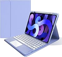 Vista 17 de Funda con Teclado para iPad 9ª 8ª 7ª Generación iPad 10.2 pulgadas Touchpad Teclado Desmontable para iPad Air 3ª Generación 10.5"/iPad Pro 10.5