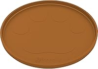 Vista 32 de Tapete grande de silicona para cuencos de comida y agua, bordes elevados para evitar derrames, impermeable, protege el suelo, fácil de limpiar