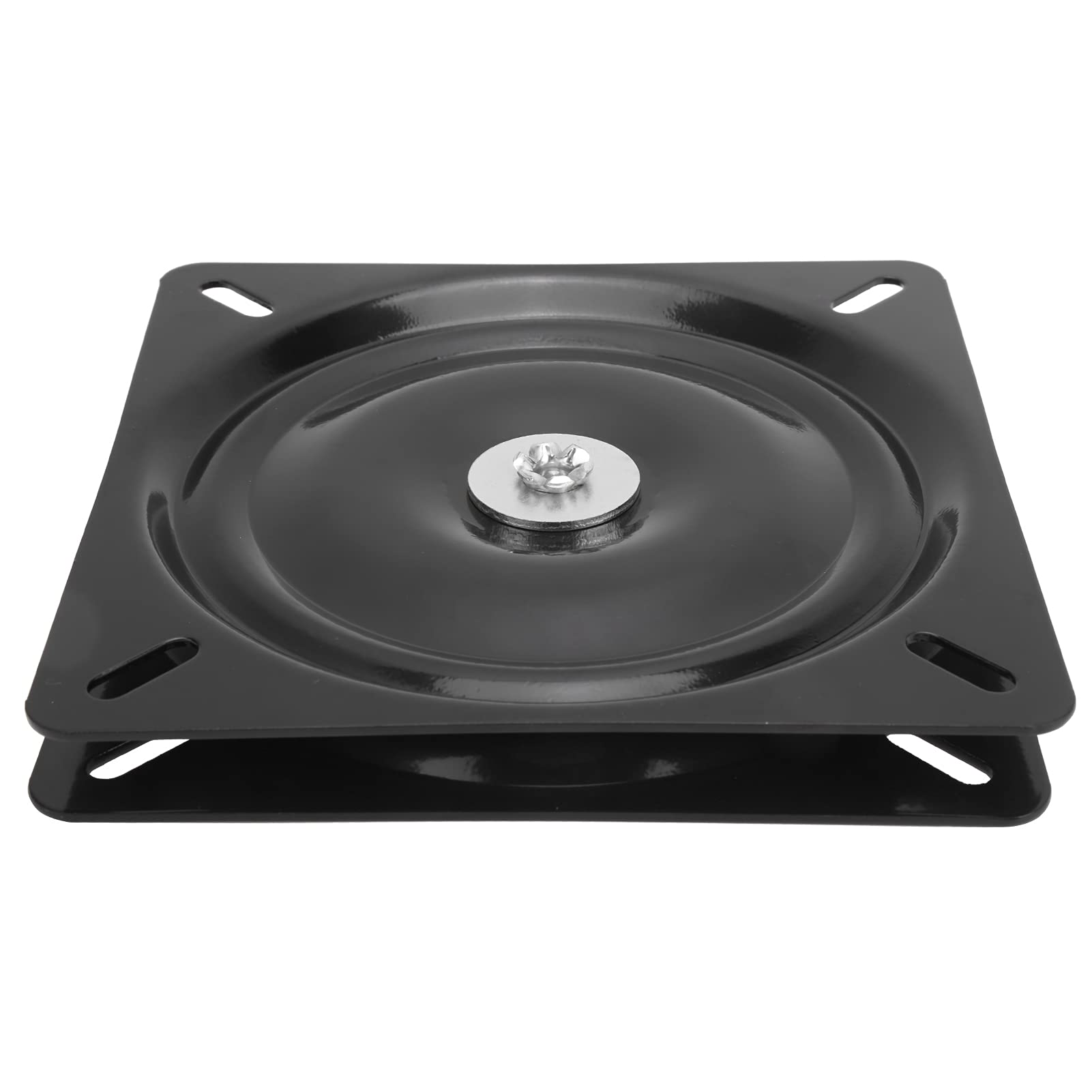 BTSEURY Seat Rotating Base, 7in Seat Swivel Base Mount Plate, 360 Degrees Rotating EDC Coated Stainless Steel for Marine Boat