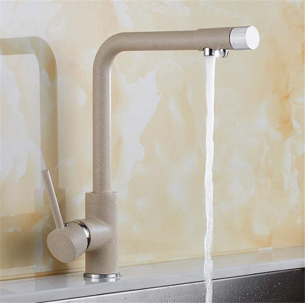 Wiquybml Brushed Nickel Gold And Chrome Kitchen Faucet With Water Filter Brass Mixer Tap For Drinking Filtered Crane Sink Modern Waterfilter Taps