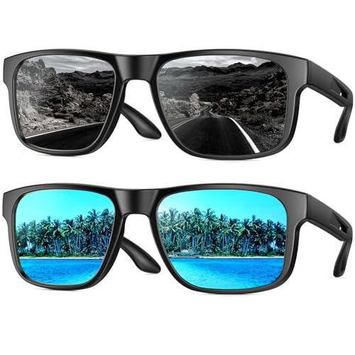 YOZISS Occhiali da Sole Polarizzati per Uomo e Donna, Protezione