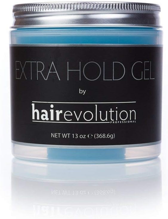 Hairevolution Extra Hold Gel Lightweight, No Flakes 13 Oz