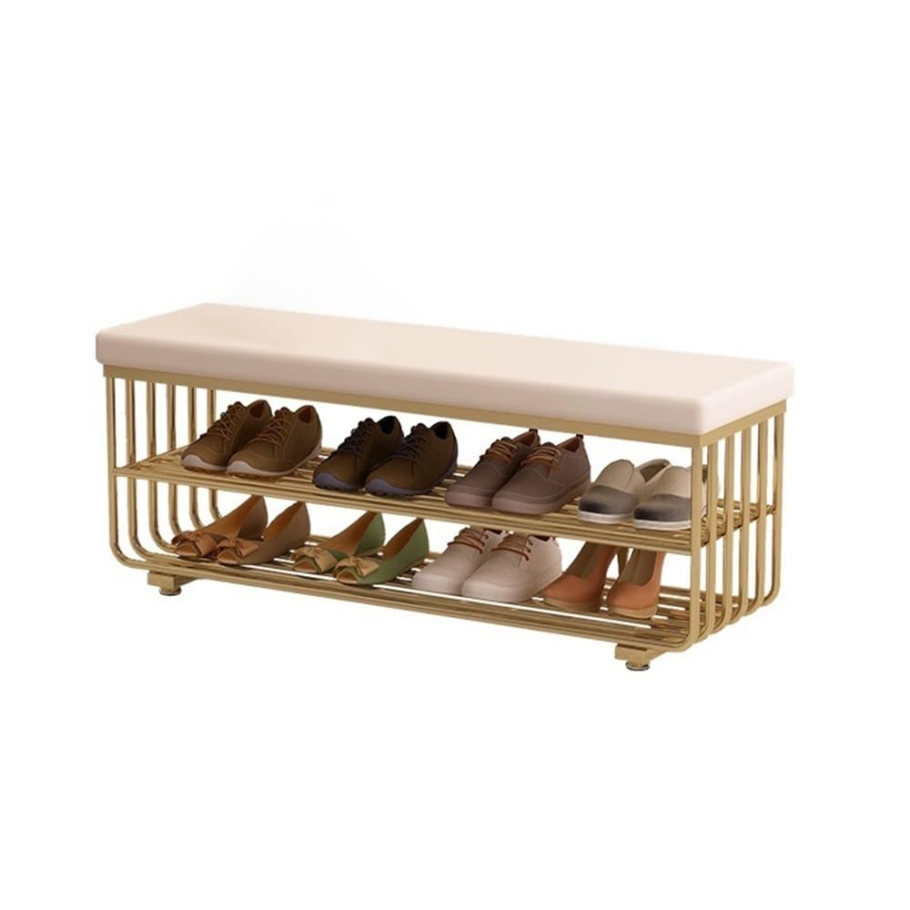 FCXWEVR Entryway Shoe Bench with Integrated Sto - 80cm Long Shoe Rack and Bench Combo for Home Entryway Slish and Functal Sto Solut for Shoes and Accessories