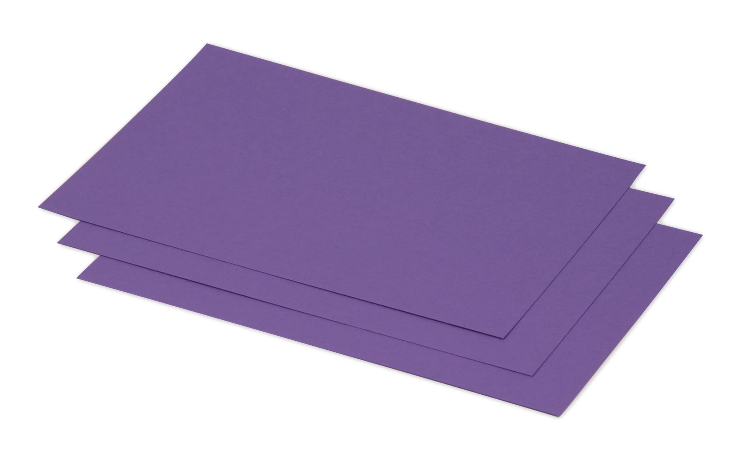 Clairefontaine 1637C Pack of 25 Plain Cards Format 15,8x22,2cm 210gsm colour Violine Invitation Correspondence Cards