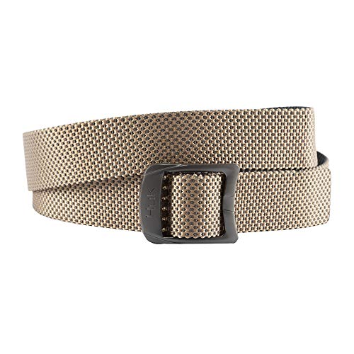 HUK mens Webbing Belt, Khaki, One Size US