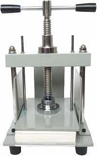 A5 150 x 215mm Manual Paper Press Machine Flatting Machine for Nipping Vouchers Invoices Stamp
