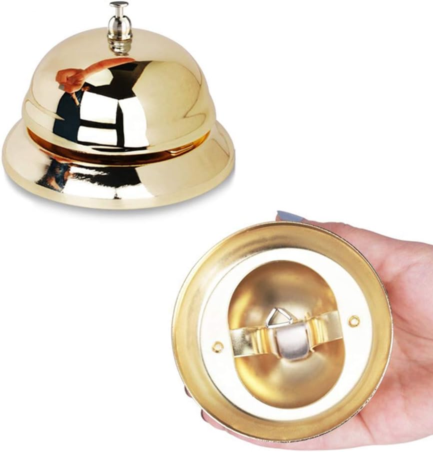 NUOBESTY Call Bell, 1pc Service Bell for Desk Customer Service for Restaurants Reception Desk, Hotels, Schools Supplies - Image 5