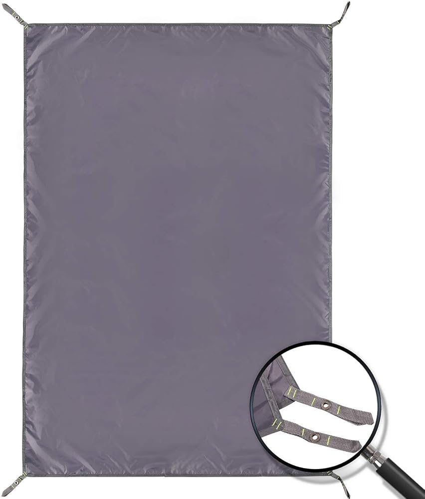 REDCAMP tentzeil, waterdicht, 2 stuks, 310 g