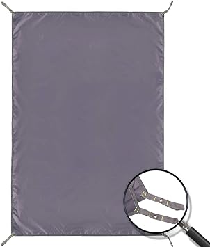 REDCAMP Ultralight Waterproof Ground Sheet, Universal Heavy Duty Under Camping Tent Tarp, Lightweight Breathable Compact Tent Footprint for Outdoor Hiking Camping