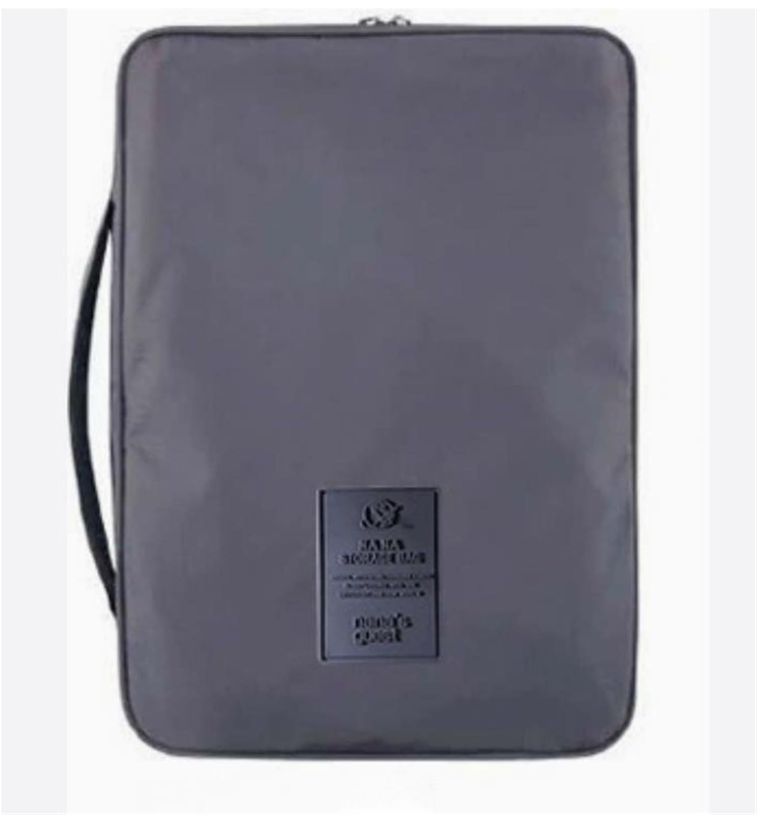 Travel pouch Outdoor Shirt Bag, Business Tie, Trip Multifunctional Storage, Clothing Organization Handbag(Grey)