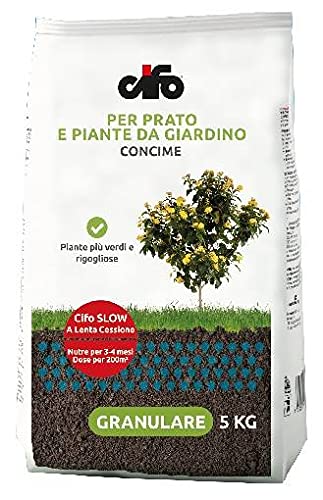 Concime a lenta cessione CIFO SLOW 5 kg. per piante e prati