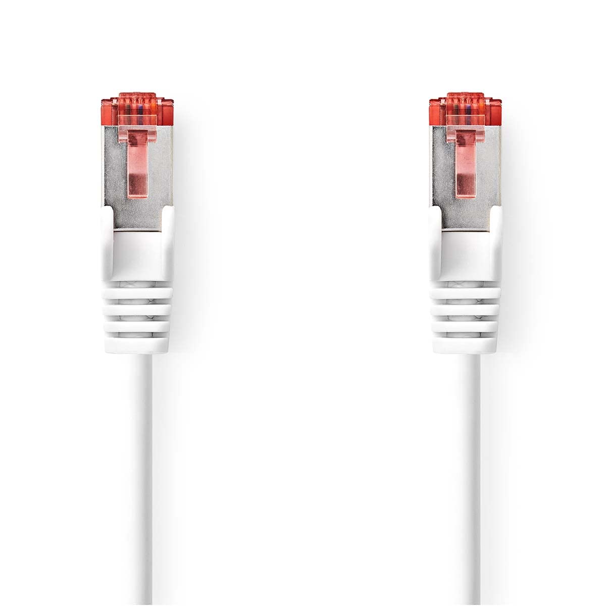 NEDIS 30m Cat6 Network Cable, Grey Gold-Plated RJ45 Connectors, LSZH - S/FTP Cable to Connect a PC to a Home Network