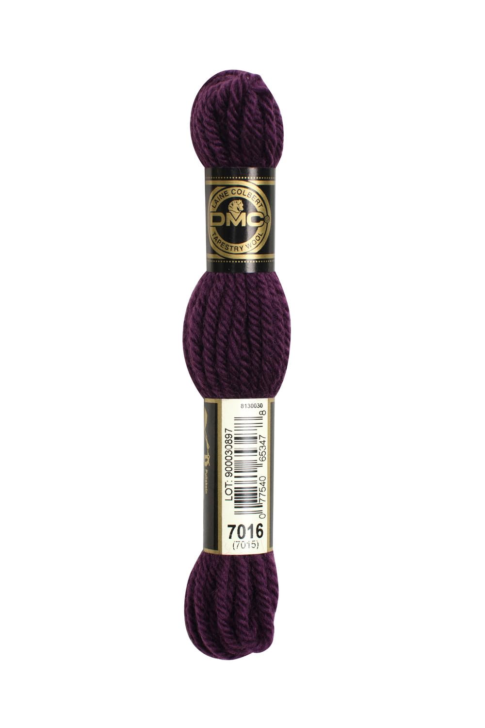 Dmc Tapestry & Embroidery Wool 8.8Yd-Aubergine