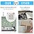 Arabesque Peel and Stick Backsplash for Kitchen, Thicker Design 3D Self Adhesive Wall Tiles, 12"x12" Peel and Stick Wall Tiles, Mix Green 10-Sheet Stick on Tile for Kitchen and Bathroom.