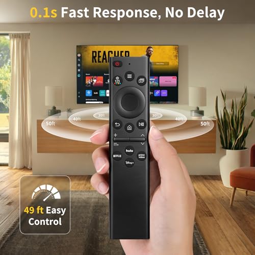Image of (Pack of 2) Universal Remote for Samsung TV Frame Solar Serif Crystal Curved LED QLED OLED Neo UHD SUHD HDTV 4K 8K 7 8 9 Series Smart TV Remotes Control Replacement - 2 Year Warranty